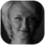 Ольга Шадрина улыбается